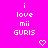 Pixelated text and symbols on a bright pink background with a gray lower section, showing repeated text and changing symbols across frames.