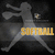 A pixelated figure in a softball stance with a bat, overlaid with the word SOFTBALL in yellow text, set against a dark background.
