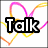 Six -aligned display text words over layered heart outlines in pink, orange, and yellow on white background