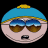 Pixelated cartoon character wearing blue beanie with yellow top and brown sunglasses on left, green text 'Original Icons .com' on right against dark background.