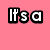 Pixelated text phrases on a solid pink background with black outlines and white fill.
