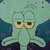 Pixelated cartoon character with light green skin and yellow eyes appears in two states: one with text 'Why' below, another with text 'Me?' below.