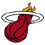 Pixelated red basketball with black lines, topped by a golden crown and encircled by two gray rings on white background.