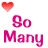 A static image with pink text and red hearts on a white background, featuring the phrase "So Many Times But He Cant Be Found Right The 1 Mine" arranged in scattered letters.