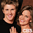 Animated contact sheet showing two people in a close pose with CBS text and red signature on gray background.