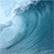 A 4-frame animated contact sheet showing a large ocean wave curling and breaking in various stages of motion, displayed as a grid with no visible text or additional elements.