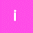 A static 48x48 pixel buddy icon with a bright pink background featuring partial text and a beach scene illustration.