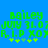 Green pixelated text on blue background reads Bailey, July 31, 07, R.I.P. XOXO with four green plus signs below.