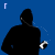 Animated sequence of a black silhouette figure with white headphones against blue background, text 'rock' animates through letter changes.