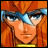 Pixelated anime-style character with orange hair and blue headband, next to text reading "AnimeIM" and "com" on black background.