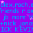A static image with a purple background displaying repeated blue text strings and scattered pink stars.