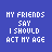 Blue background with white and yellow pixelated text repeating phrases in a pattern, showing animation changes across frames