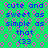 Green background with pink circular patterns and blue text reading 'cute and sweet as simple as that <33' repeated in a