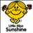 Pixelated yellow cartoon character with blonde pigtails and red hair ties, smiling broadly on white background; adjacent yellow displays 'Thats Me!' text