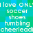 Pixelated text repeats across a green and blue background with no visible motion changes