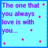 A four- of light blue text on a cyan background with scattered red crosses, displaying romantic phrases about love and dreams