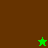 Pixelated image with green and brown sections, text reading "Rachel is the Bestest<3!" in brown on green background, two star symbols.