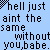 A static digital image displays repeated text on a light blue background with partial gray overlay.