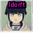 Pixelated anime-style character with dark hair and blue eyes, wearing a beige jacket over a blue shirt, displayed in two of three each