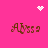 Pixelated brown text 'Alyssa' on bright pink background with white pixel art symbols at top corners and center.