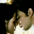 A person with dark hair and light skin wears a white shirt, holding their hand near their face in three sequential poses showing slight head movement.