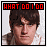 20 pixelated frames showing a person with brown hair and light clothing, each frame containing red text that changes across the sequence