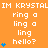 Animated orange background with repeated white text and blue star icons changing in quantity across frames.