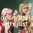 Two figures in red and white clothing with pink head coverings, one with a raised hand, against a dark green background with pixelated text overlays.