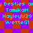 Pixelated text displays 'besties' and three usernames on a red-purple checkered background with cyan lettering.