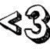Animated icon with black 3D '33' on left, 'I' and 'You' text with pink heart on right, and colorful abstract heart in bottom-left corner.