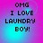 Four identical display pixelated text on a gradient background shifting from pink to cyan