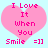 A static pixel art image with a light blue background featuring two identical pink hearts containing text.
