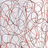 Pixelated abstract pattern with pink and white tones on left, blue pixelated text on right reading "Scribbled out the truth with their lies".