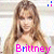 Animated contact sheet of a woman with long brown hair wearing a white top, displayed in 17 frames across a grid layout with visible text "Brittney" below each frame.