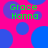 A static image with a bright pink background featuring scattered blue circles and green text reading "Grace Hanna" in two lines.