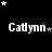 Black background with white text 'Cadynn' repeated in three , each containing four instances of the name surrounded by small stars that change position across frames