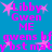 Blue background with repeated pink text and star shapes in a pattern, showing no visible animation changes across observations