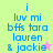 Pixelated text on colored backgrounds with a star symbol, showing two color variations of the same design.
