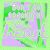 Animated icon with green leafy background, purple gradient overlay, and white text reading "DON'T GO BREAKING MY HEART" in a stylized font.