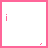 A 4x3 grid of pixelated pink text animations on white backgrounds, forming a contact sheet of an animated buddy icon sequence with evolving text and heart symbols.