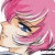 A split-frame animated buddy icon featuring a pink-haired anime-style character on the left and green text reading "Original Icons .com" on a dark background on the right.