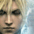 Pixelated close-up of a person's face with light brown hair, dark eyes, and neutral expression against a blurred background.