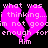 Pixelated pink hearts with white text on black background, repeating phrases about self-doubt and a name.