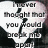 Pixelated static image with black text on white background reading 'I never thought that you would drop me a line' in blocky font.