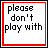 A 5x5 contact sheet of animated AIM buddy icon frames showing text and heart animations with red, black, white color scheme.
