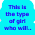 Blue speech bubbles with purple text and pink crowns on a white background.