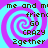 Pixelated text reads 'me and mi friend GO CRAZY 2gether' over a purple and cyan spiral background with four identical quadrants.