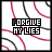 Static pixel art icon with 'FORGIVE MY LIES' text over red and black curved lines on white background.