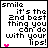 A 5x5 contact sheet of animated frames showing a pixel art text-based icon with pink and black text on white background, featuring the phrase "it's the 2nd best thing you can do with your lips!" and small heart symbols.