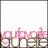 Pixelated icon with pink text 'TABETHA' at top right and 'gurlee' at bottom, brown and white background elements, static image.